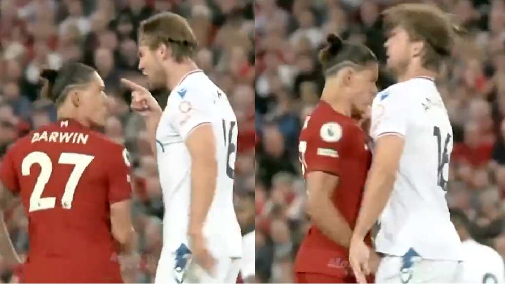 Joachim Anderson receives death threats online after getting headbutted by Liverpool’s Darwin Nunez