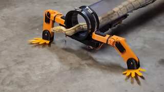 ‘Giving snakes their legs back’: YouTuber gives snakes robotic legs to walk, netizens surprised