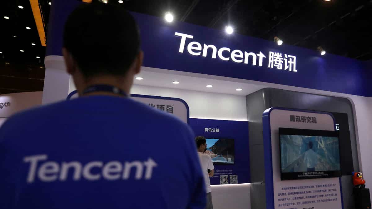 Chinese tech giant Tencent's revenue falls for the first time since going public