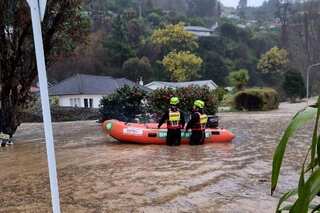 Hundreds of families evacuated after floods hit New Zealand's South Island
