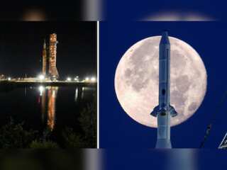 In pics: NASA's gigantic SLS moon rocket, a 'practice' for future Mars mission