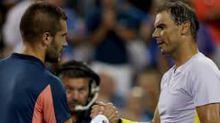 Borna Coric ends his idol Rafael Nadal's run at the Cincinnati Open in shock upset