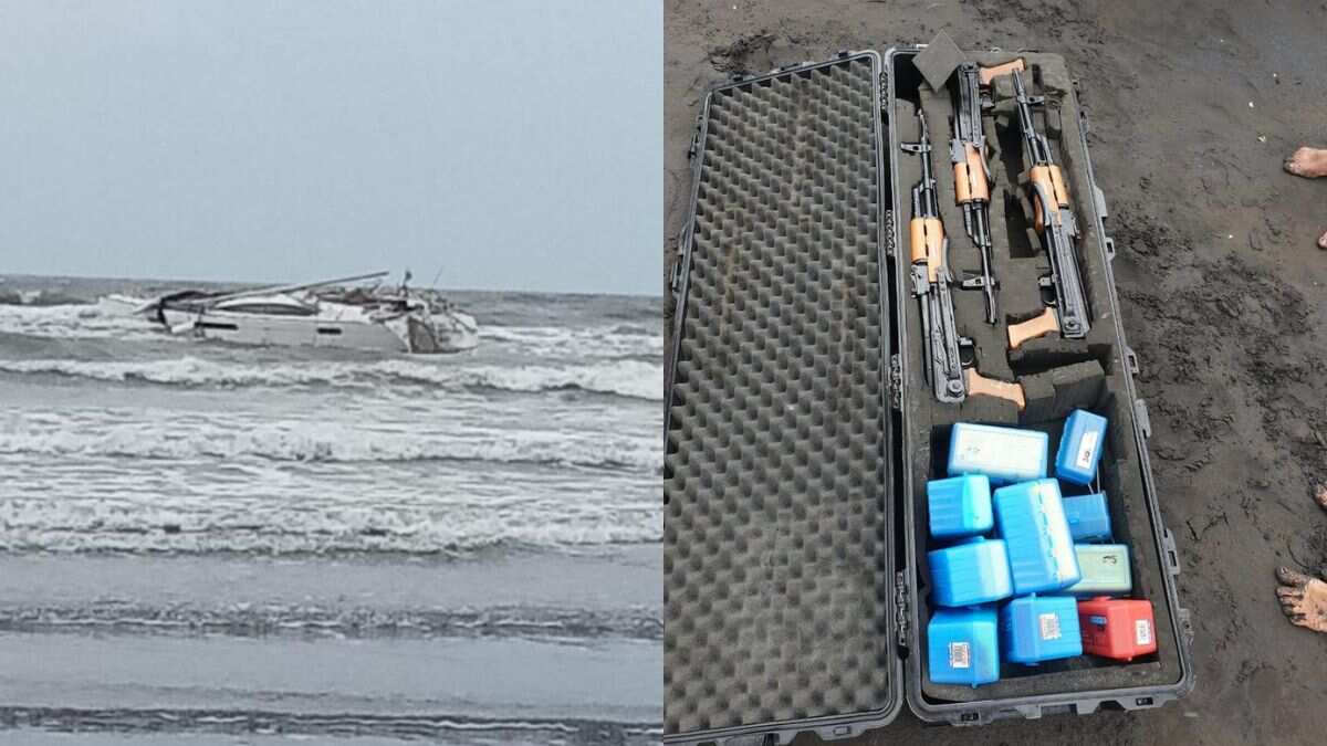 Terror scare: Boat with AK-47 rifles belongs to Australian couple, says Maharashtra Deputy CM Terror scare: Boat with AK-47 rifles belongs to Australian couple, says Maharashtra Deputy CM