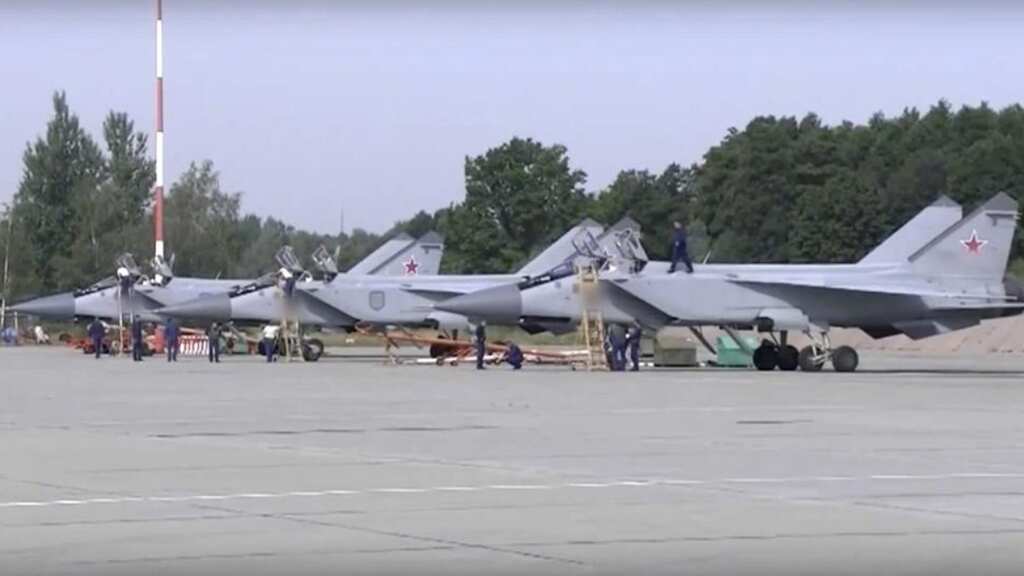Russia deploys MiG-31 fighters with Kinzhal hypersonic missiles to its Baltic exclave