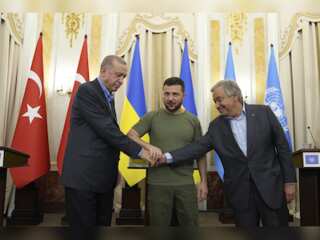Zaporizhzhia nuclear power plant talks: UN chief meets Turkish, Ukrainian Presidents