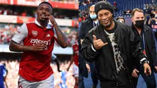 ‘Never shown the love’- Ronaldinho on Gabriel Jesus’ experience at Manchester City compared to Arsenal