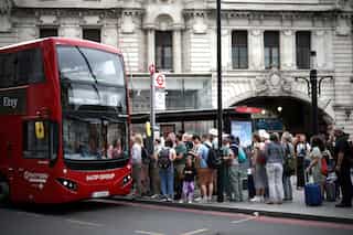 Pay-related strikes bring London's transport network to a halt