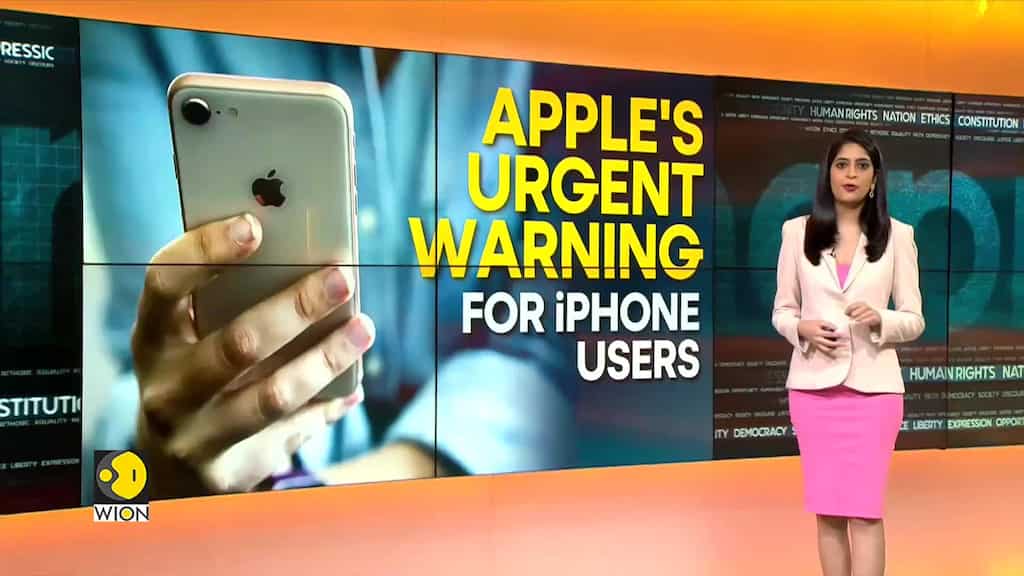 WION Fineprint: Apple asks its users to update the devices urgently
