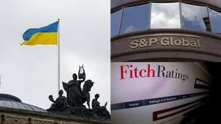 S&P, Fitch upgrade Ukraine's credit rating but warn there's still a chance of default