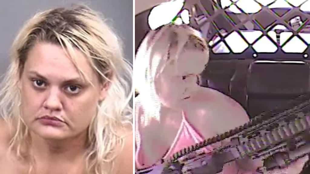 Watch: Oklahoma woman slips out of handcuffs, opens fire at deputies from police car