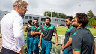 'Cristianal Messi of cricket': Shadab Khan introduces Pakistan captain Babar Azam to Man Utd legend - WATCH
