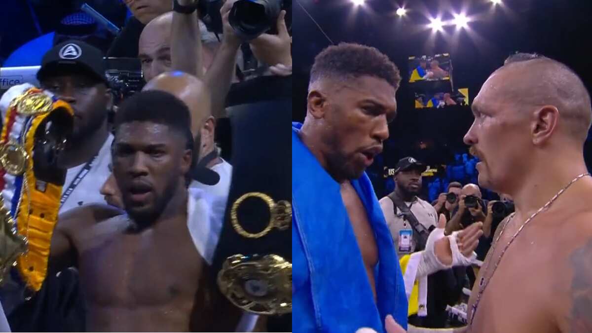Afser Rant Anthony Joshua throws away belts, goes on wild rant in epic meltdown ...
