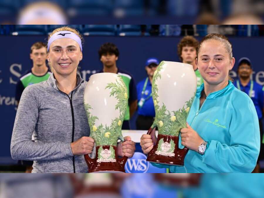 Lyudmyla Kichenok and Jelena Ostapenko lay claim to women's doubles title at the Cincinnati Open