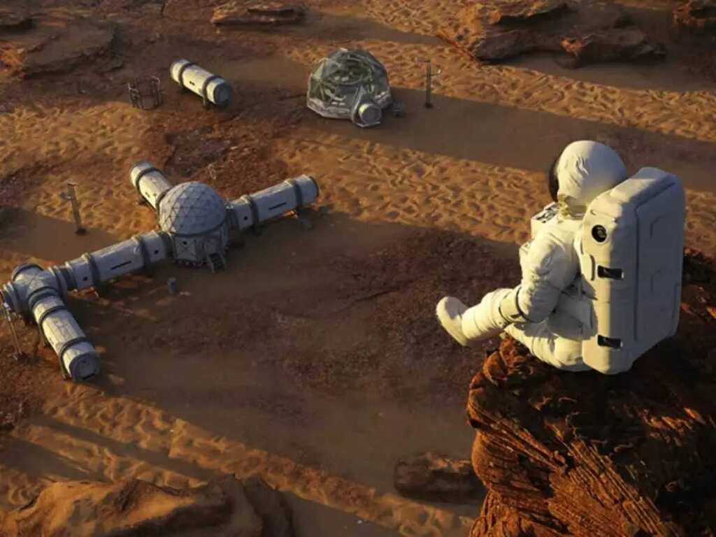 Public art project explores what a house on Mars could be like