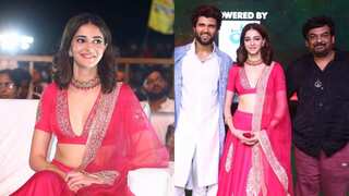 Ananya Panday dazzles in fuchsia lehenga at 'Liger' promotions; Can you guess its cost?