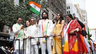 'Pushpa' star Allu Arjun leads India Day Parade in New York - see viral pics and videos