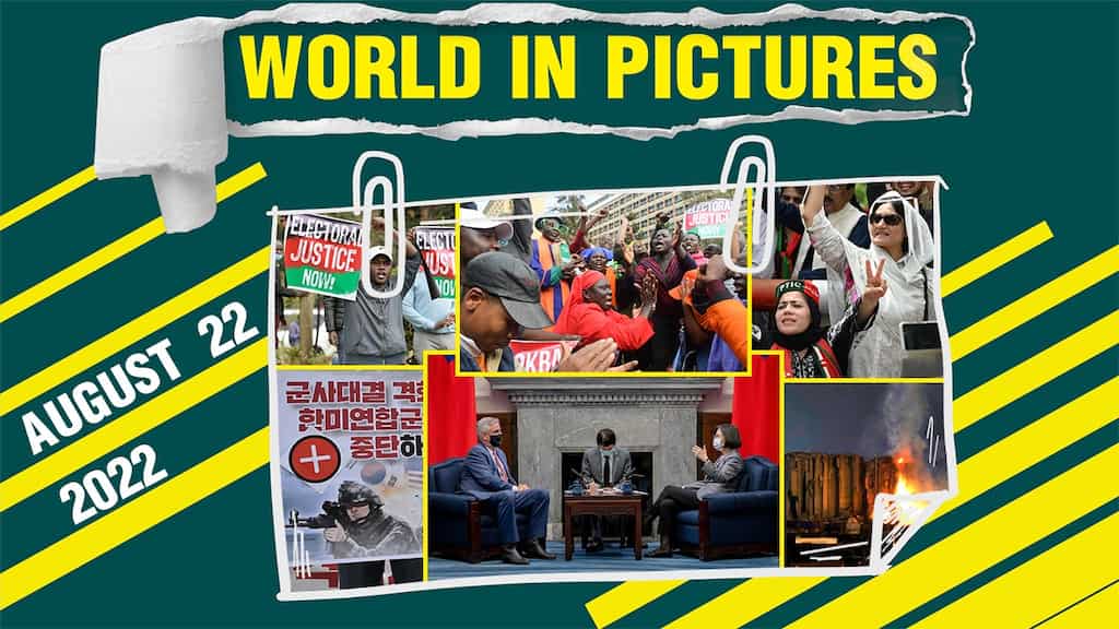World in Pictures: Imran Khan supporters gather outside his home; Republican governor in Taiwan