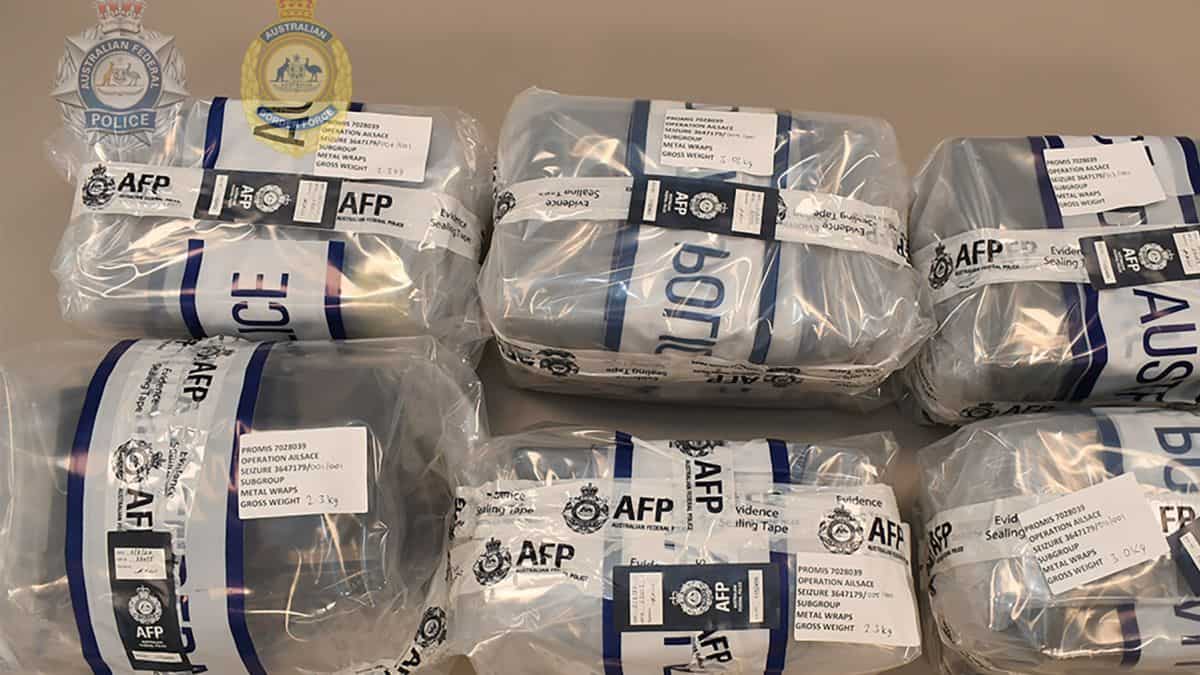 Australian police seizes country's largest shipment of opioid Australian police seizes country's largest shipment of opioid