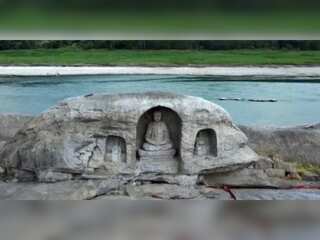 WION Climate Tracker | China's drying Yangtze river reveals ancient Buddhist statues