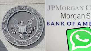 US banking giants fined $1 billion for using unapproved apps including WhatsApp