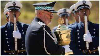 Heart of Portuguese monarch who declared Brazil independence brought to Brazil