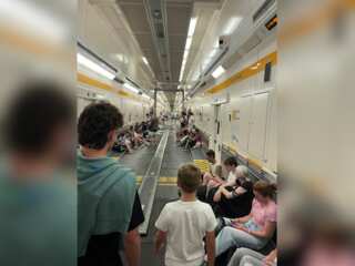 Hundreds stuck after Eurotunnel train failure, passengers rescued after hours