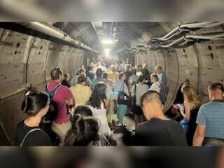 Train passengers stuck for around 5 hours beneath English Channel