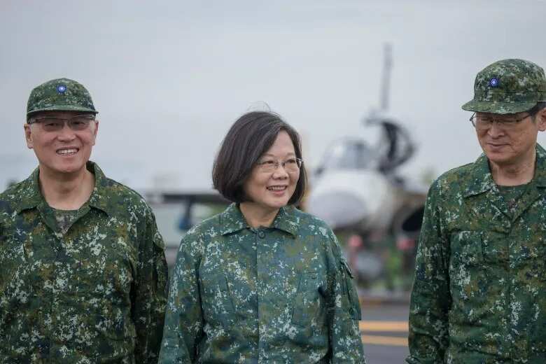 Taiwan President vows to defend Island as China continues to carry out drills