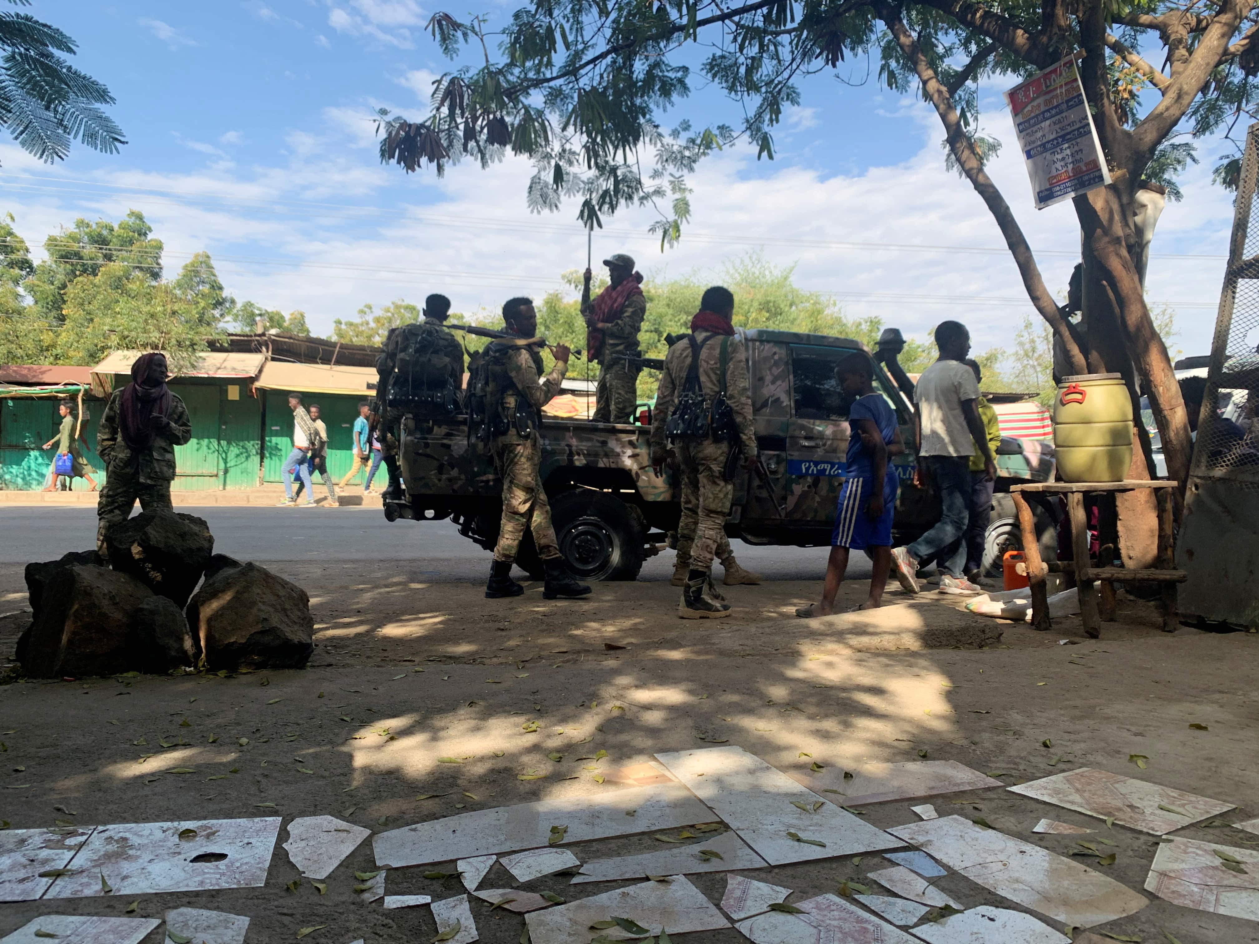 Ethiopian government and Tigray rebels exchange fire ending months-long ceasefire Ethiopian government and Tigray rebels exchange fire ending months-long ceasefire