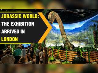 High-tech Jurassic World exhibition kicks off in London with animatronic dinosaurs