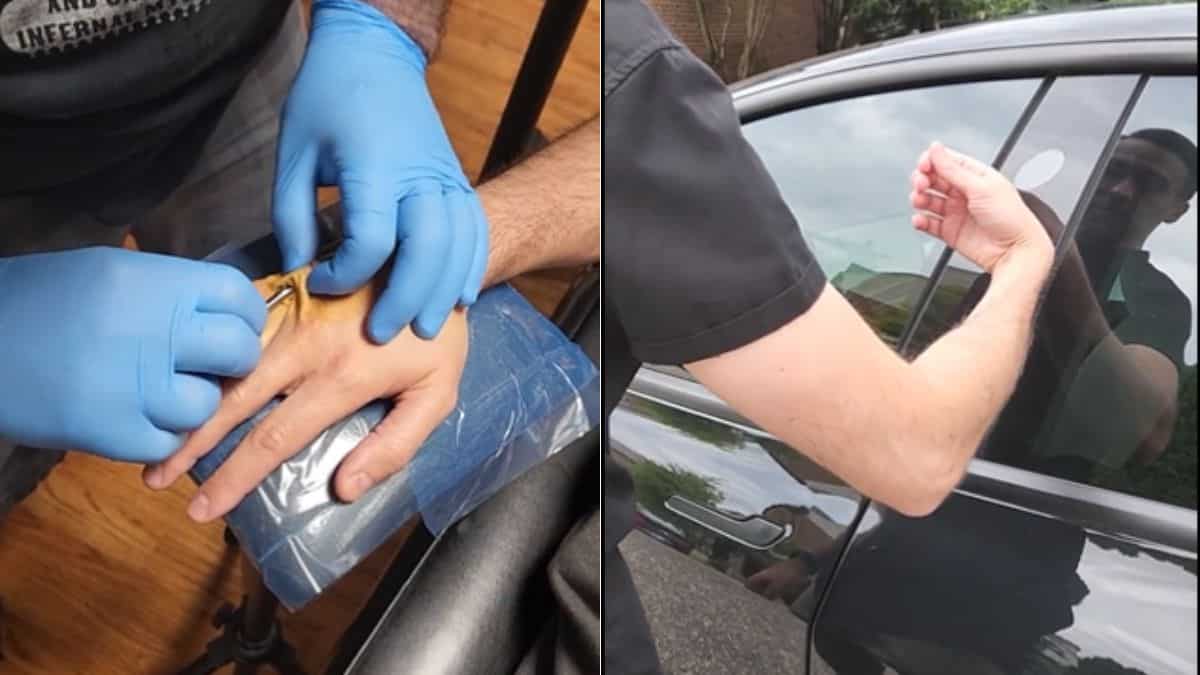 Video: To avoid using car keys, Tesla owner inserts chip inside skin to unlock car Video: To avoid using car keys, Tesla owner inserts chip inside skin to unlock car