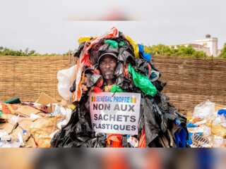 Meet Senegal's 'plastic man': Modou Fall campaigns to save environment