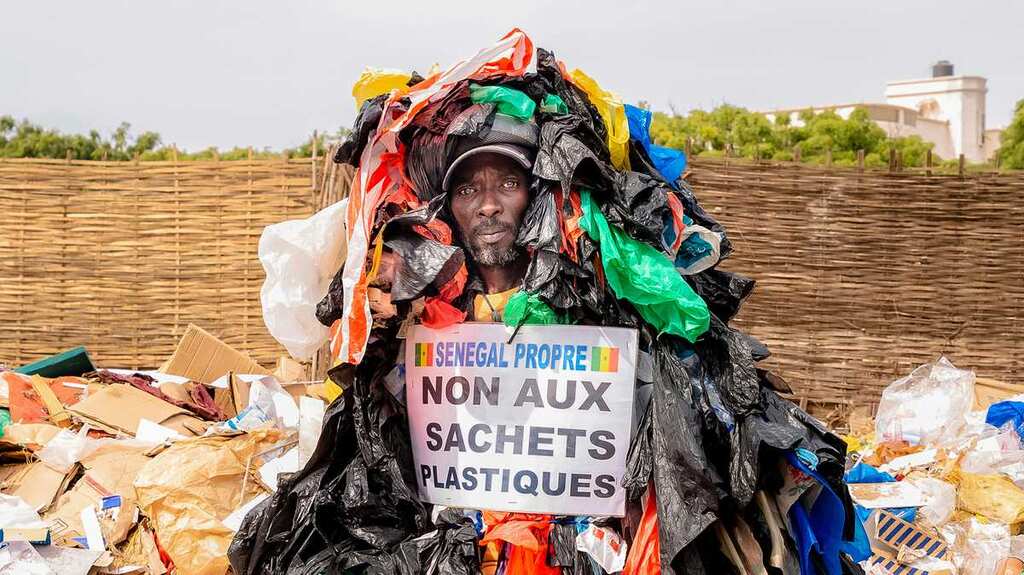 Meet Senegal's 'plastic man': Modou Fall campaigns to save environment