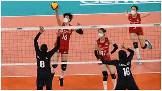 China's women volleyballers don N95 masks during Iran tie, severely criticised on Chinese social media