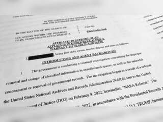US: Heavily redacted FBI affidavit released, cites 'evidence of obstruction'
