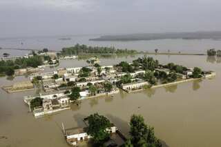Sacrifice for greater good: Pakistan breaches largest freshwater lake to avoid overflow, save lives