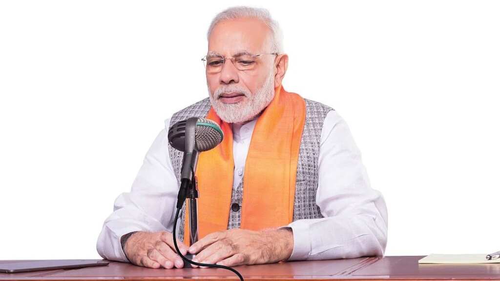 Indian PM Narendra Modi addresses 92nd edition of Mann Ki Baat