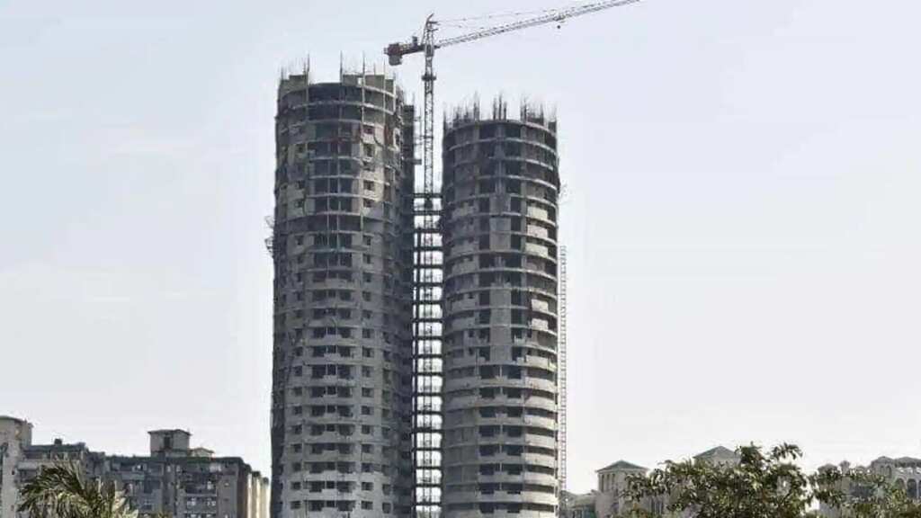 2 Skyscrapers near India's capital to be demolished