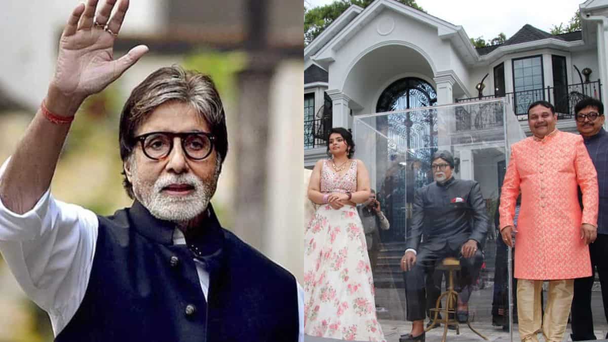 Indian-American family installs Amitabh Bachchan's statue at New Jersey home