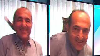 Video of sports journalist getting hit by cat during live broadcast goes viral