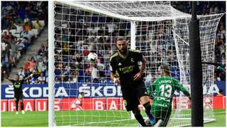 La Liga: Karim Benzema scores twice as Real Madrid beat Espanyol 3-1