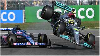 Lewis Hamilton 'grateful to still be alive', admits his mistake for crash in Belgium Grand Prix