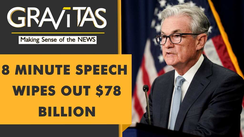 Gravitas: Markets tumble as US Fed hints at more rate hikes