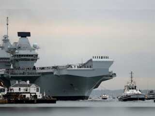 UK's biggest warship breaks down: HMS Prince of Wales may miss important flight drills