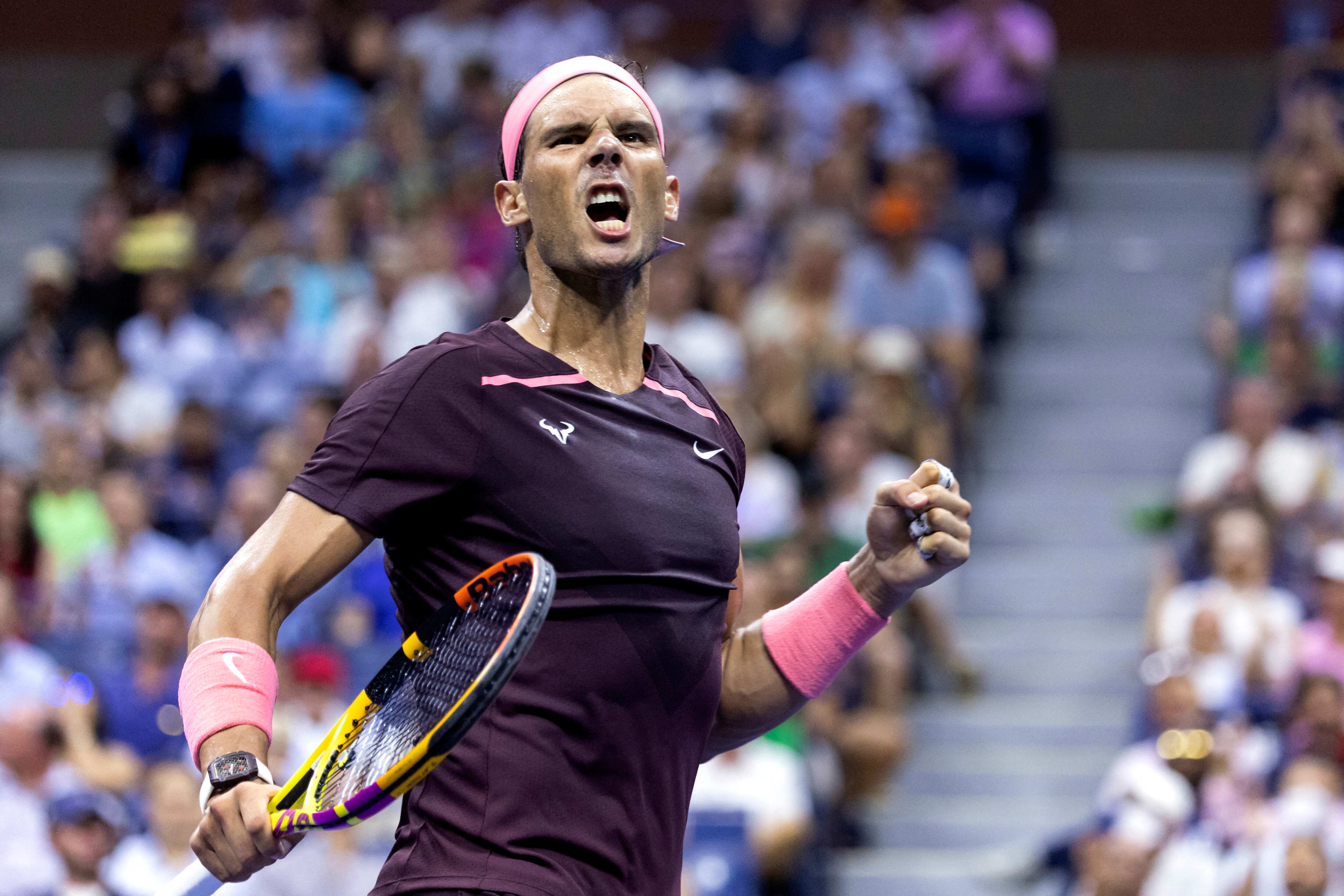 US Open: Rafael Nadal rallies back to beat Rinky Hijikata in first round US Open: Rafael Nadal rallies back to beat Rinky Hijikata in first round