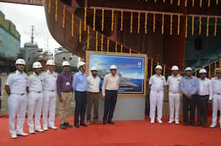 Construction of 1st anti-submarine warfare craft begins at India's Cochin shipyard