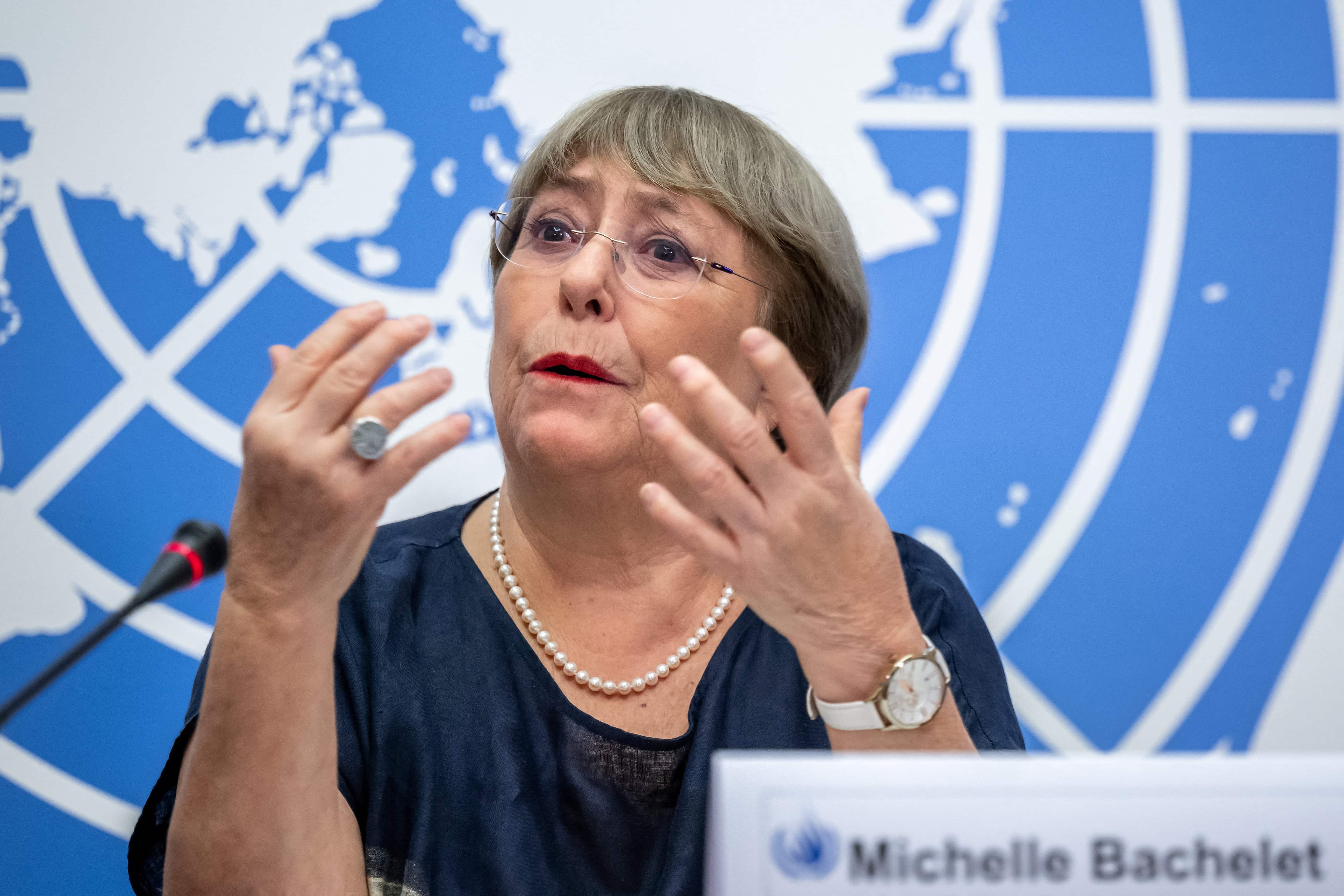 Serious human rights violations committed in China's Xinjiang: UN human rights chief Serious human rights violations committed in China's Xinjiang: UN human rights chief
