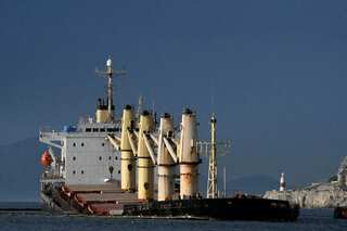 Gibraltar collision: Two tank vents leaking oil from bulk carrier OS 35 sealed