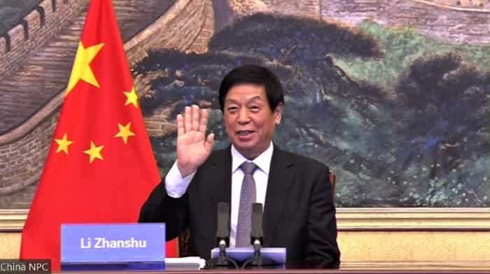 Chinese speaker Li Zhanshu scheduled to visit Kathmandu on September 12 Chinese speaker Li Zhanshu scheduled to visit Kathmandu on September 12