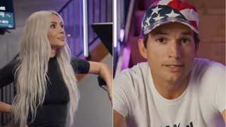 Kim Kardashian and Ashton Kutcher turn workout buddies for Peloton running series 'Our Future Selves'